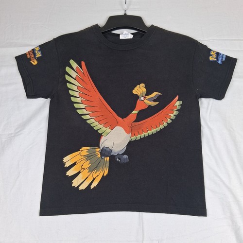 Pokemon Shirt Heart Gold Soul Silver Vintage Promo Y2K Youth Large Fits Women Sm - Picture 2 of 11