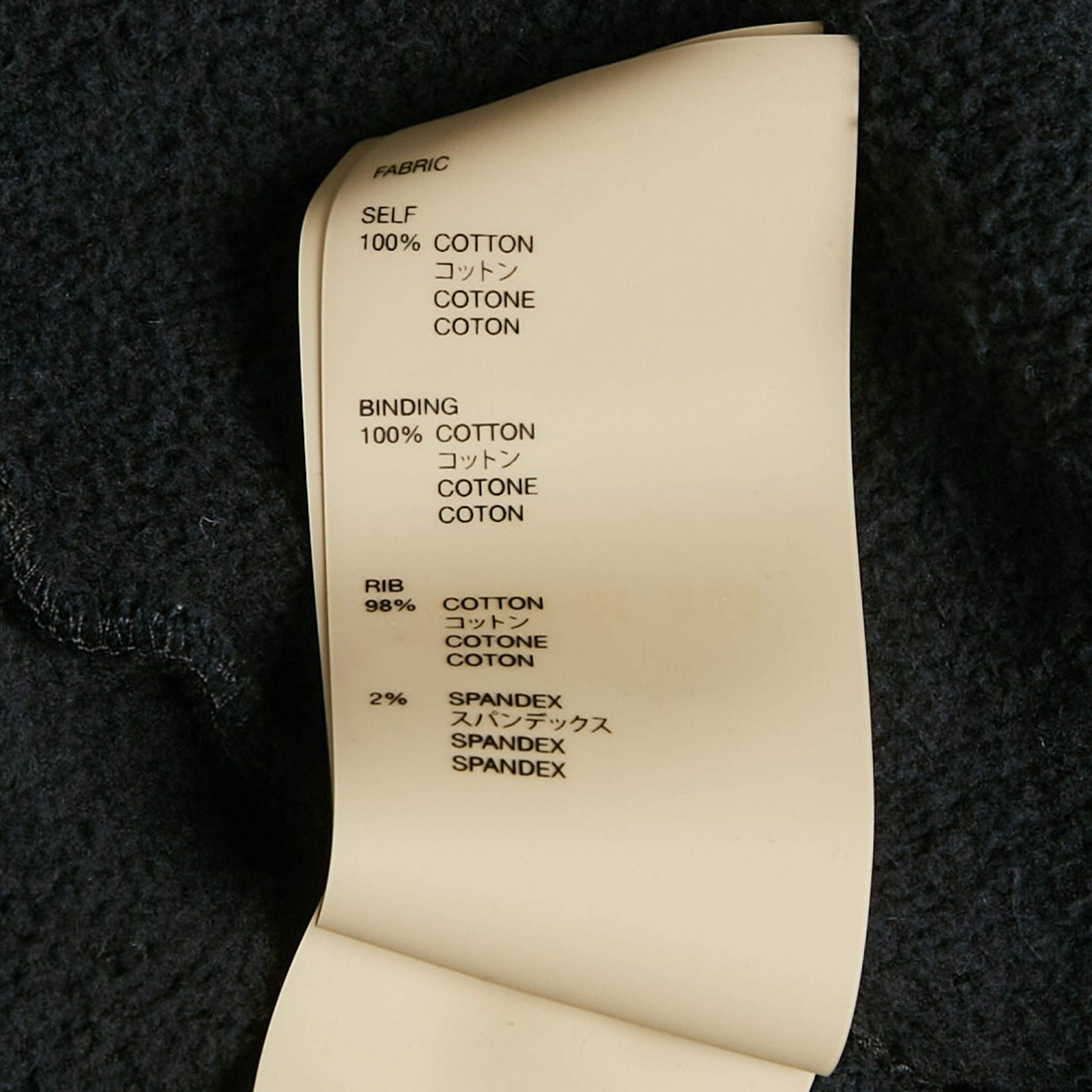 Fear of God Black Cotton ZipUp Oversized Jacket M thumbnail 5