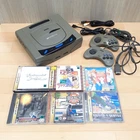 Sega Saturn Console Japan bundle with 2 controllers & 6 games Tokimeki Memorial