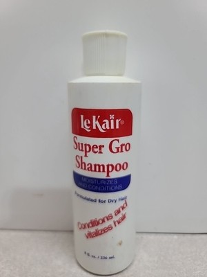 LeKair Super Gro Shampoo Moisturizes and Conditions for Dry Hair, 8 fl oz