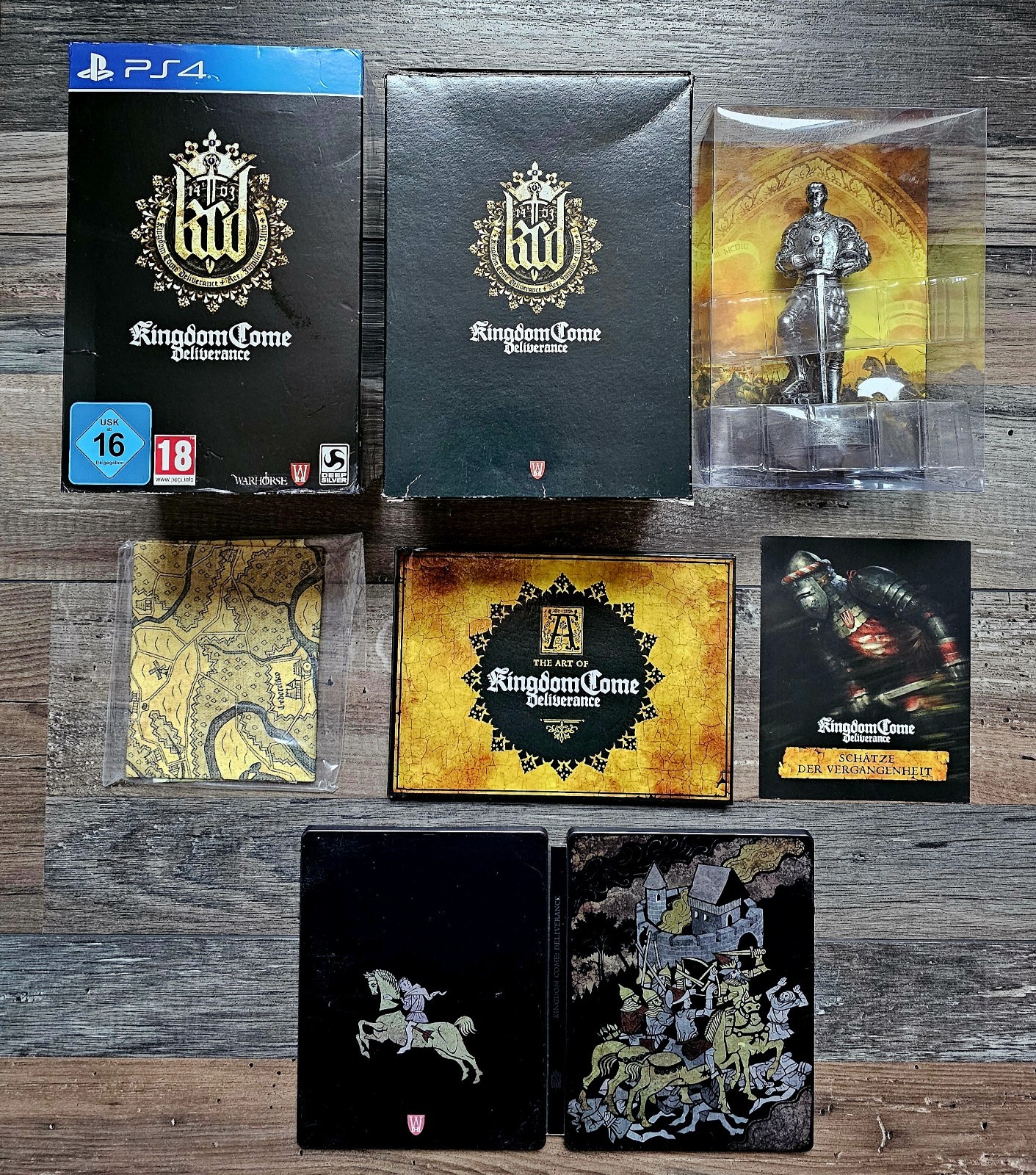 Kingdom Come: Deliverance Limited Collectors Steelbook Edition PS4 *ohne OST*