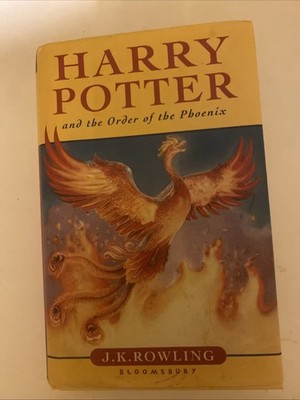 Bloomsbury Harry Potter and the Order of the Phoenix Hardback First Edition