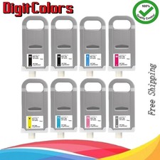 A set of 8 colors of PFI-704 Ink Cartridge for Canon IPF 8300s 8300 PFI704