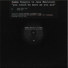 Saâda Bonaire vs Jens Mahlstedt - You Could Be More As You Are (12")