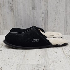 UGG Scuff Slippers Mens Sz 11 Black Mule Shoes