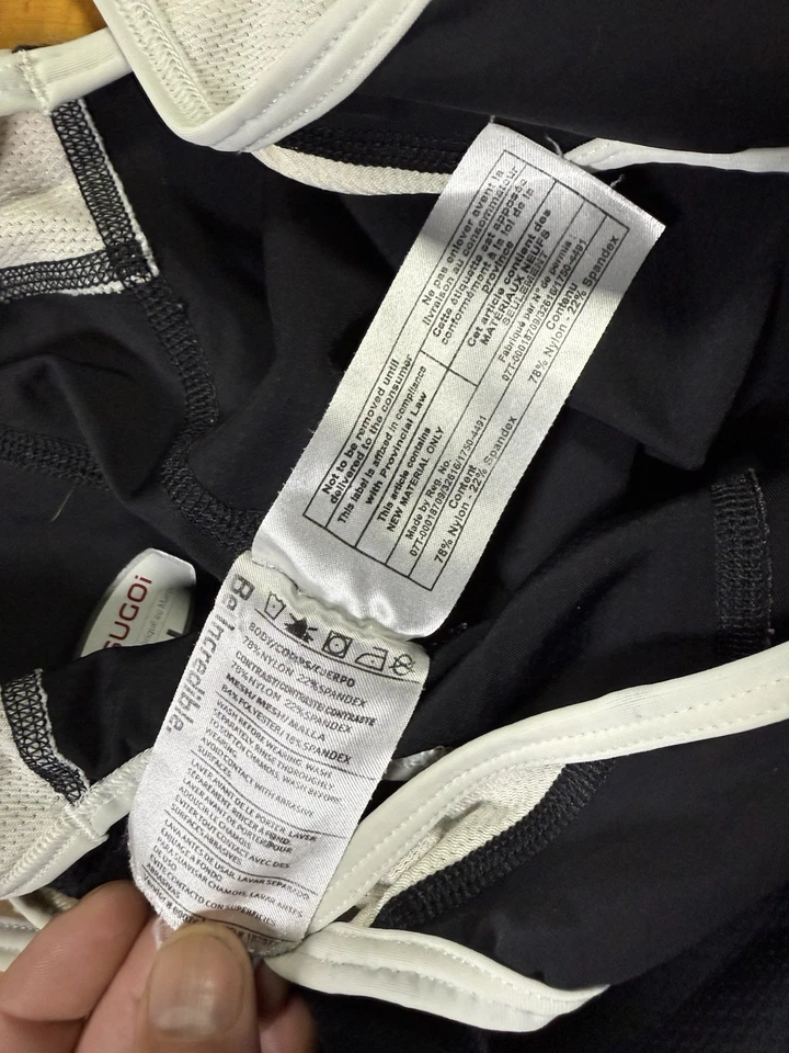 Culotte con tirantes Sugoi RS 2018 Pro XLarge blanco y negro. Excelente Estado Foto 4 de 4