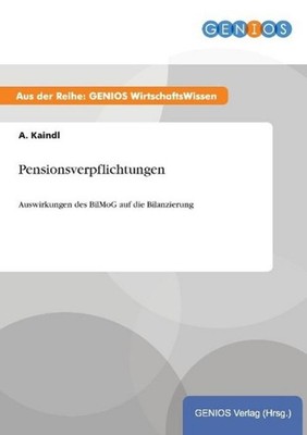 Pensionsverpflichtungen A. Kaindl