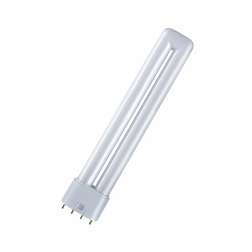 10x Osram Lampe Fluorescente Compacte DULUX L Lumilux 2G11 840 Blanc Neutre 55W - Photo 1/1