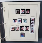 US Stamp Collection 2001-2002 on New Scott Pages in Album + Slipcase, FV $961