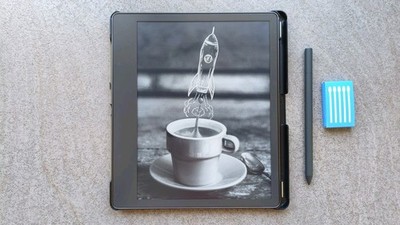 Amazon Kindle Scribe 1. Gen 16GB, Wi-Fi, 10,2 Zoll - Tungsten Gray (mit...
