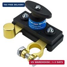 12V/24V Battery Disconnect Heavy Duty Battery Shut Off for Automotive RV Boat