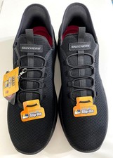 NEW.. Men's Slip Resistant SKECHERS Slip-ins Work Shoes 20025 Size 12 M