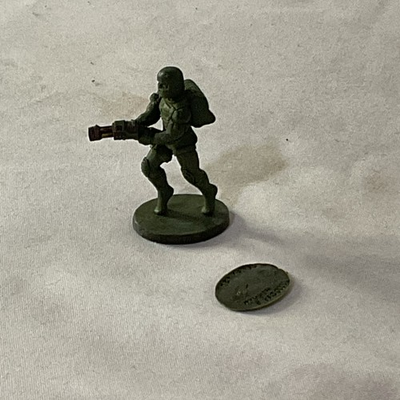 #ad Lance amp; Laser 2000 Miniatures Intercrime Power Infantry Green Original Sculpt $19.95