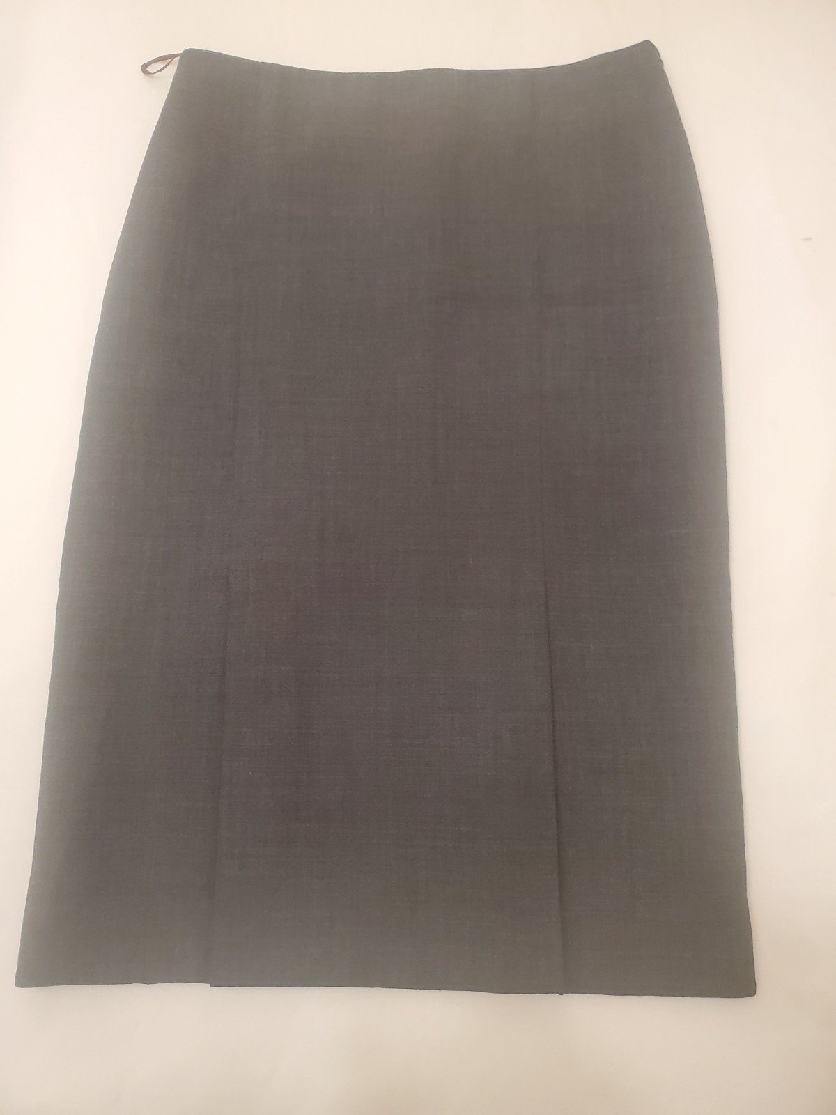 Bergdorf Goodman Collection Solid Gray Wool Wrap … - image 1