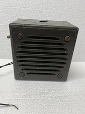 U.S.ARMY * : VINTAGE - FIELD JEEP SPEAKER LS-166 U SIGNAL CORPS  ''PHILA  52''