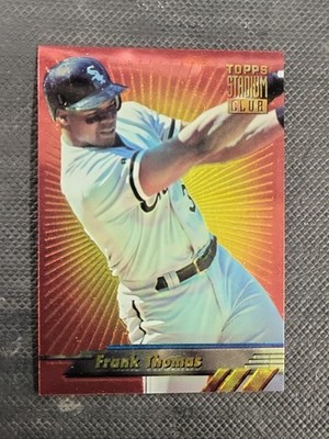 1994 Topps Stadium Club Finest Frank Thomas #10 