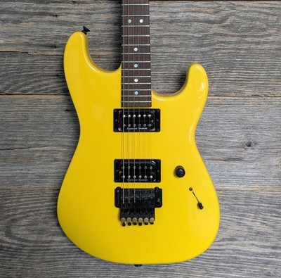 Charvel Custom Shop Special Edition San Dimas - Graffiti Yellow