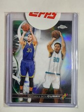 2023-24 Topps Chrome - DNA Stephen & Seth Curry DNA-1