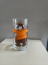 Vtg 80s A&W  Root Beer Glass Rooty Bear