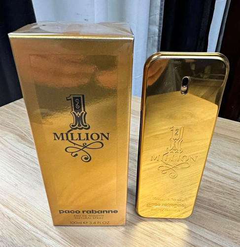 Paco Rabanne 1 Million EDT Spray 3.4 fl oz Regular Size Men's Fragrance