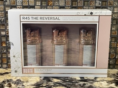 BEAUTY BIO R45 The Reversal 3-Phase Skin Transformation Treatment Set .34oz NIB