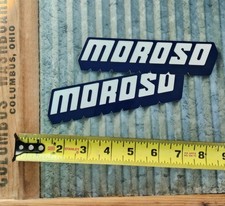 2 Moroso Performance Racing Decals. Nascar Nhra Stickers Toolbox Car Hotrod. 2 Moroso Performance Racing Decals. Nascar Nhra Stickers Toolbox Car Hotrod.