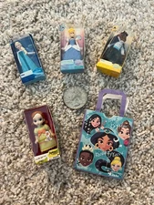 Set of 5 Zuru Mini Brands Princesses (Bag, Anna, Elsa, Beast, Cinderella)