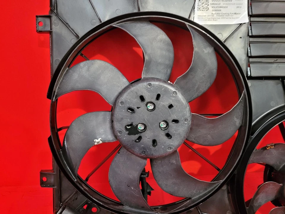 VOLKSWAGEN SHARAN COOLING FAN 2015 2.0L DIESEL CFFB - Image 3 of 4