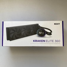 NZXT - Kraken Elite 360mm 2024 Radiator Liquid Cooler (3 x 120mm Fans)READ DESC!