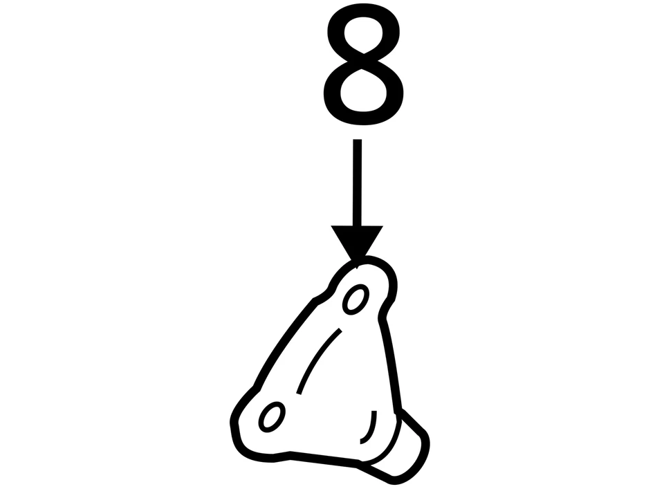 SE ADAPTA A PONTIAC G6 STRIKER ASM R/CMPT 2006-2010 TAPA LAT 25835053 - NUEVO OEM Foto 3 de 3