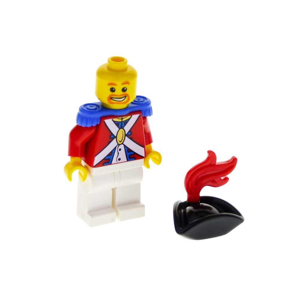1x LEGO Mini Figurine Soldier Pirates 2 Imperial Guards Officer 2526 973pb0527
