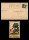 Mayfairstamps US 1915 Wolcott to Palmyra Couple Kissing Postcard cca_20399 — photo 1