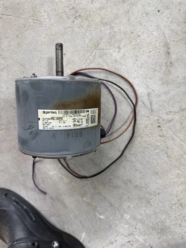 Genteq 5KCP39HFAC16AS Condenser Blower Motor 1/6 HP 200/230V 825RPM used #ME561