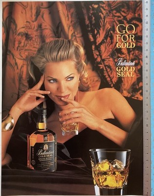 Vintage Werbung, Drucke,  Scotch Whisky, Cognac, Ballantines, Royal Salute, uvm