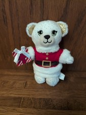 Build A Bear Mini 5" White Sparkle Bear Plush Christmas Advent Calendar Toy