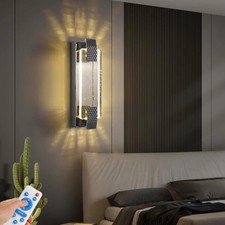 Battery Operated Wall Sconce Rechargeable Battery Powered 12000mAh Wall Light...