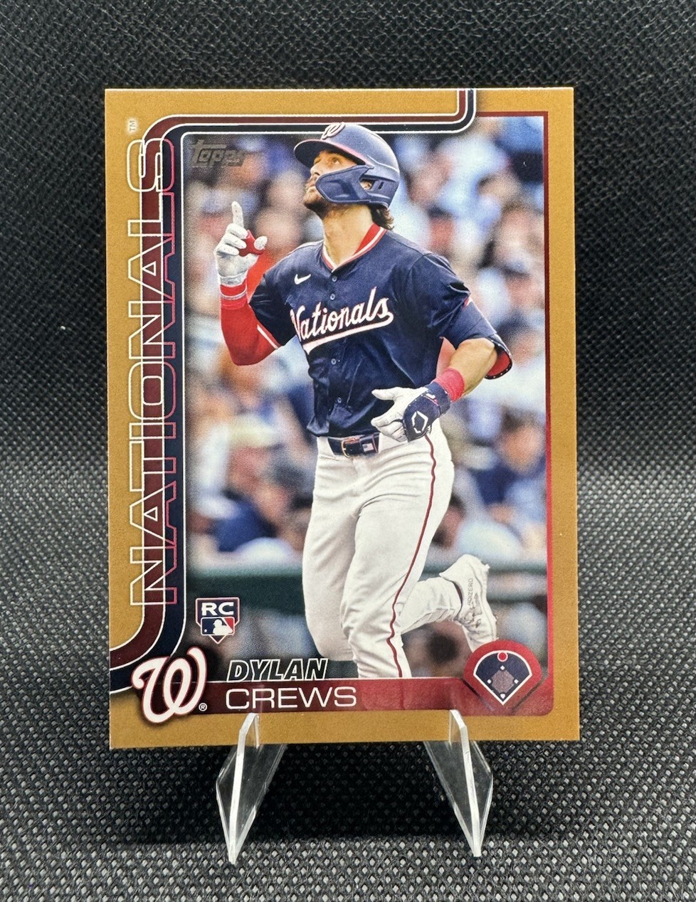 2025 Topps Series 1 - Dylan Crews #74 Gold /2025 (RC)