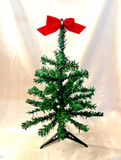 Artificial Tree 16" Green with Folding Branches and Removable Base Craft
