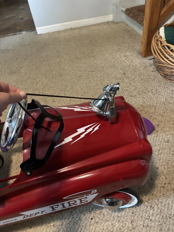 Fire Dept Pedal Truck, # 287 Jet Flow By Gearbox - Image 4 of 4