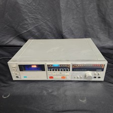 Sansui D-370 Stereo Cassette Deck- Works 
