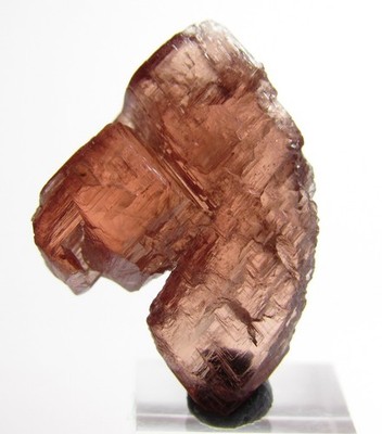 EXCEPTIONAL INTRICATE ETCHED GEM RHODOCHROSITE CRYSTAL!!! BRAZIL NEW FIND
