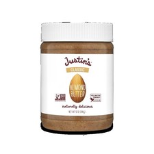 Almond Butter All Natural Smooth Spread 12 oz Glass Jar Healthy Snack Vegan