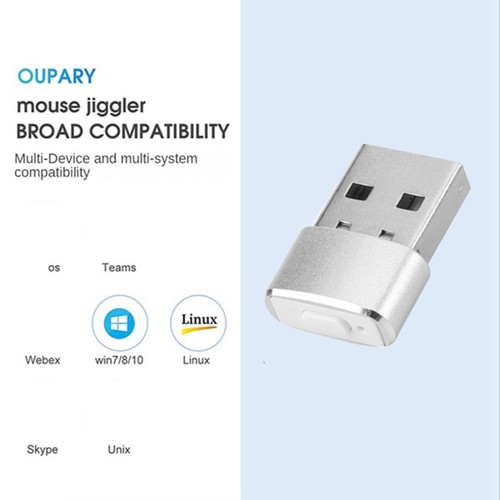 Mouse Jiggler USB Mouse Mover Unterstützt Virtuelle Mehrspur-Mausbewegungen6517 - Afbeelding 2 van 10