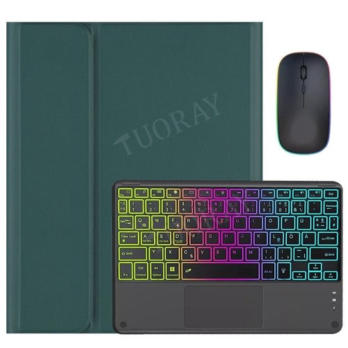 Hülle mit RGB Beleuchtete Tastatur für iPad 10th/11th Generation (A16) 11" 2025 - Bild 25 von 80