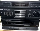 Vintage Panasonic Audio System W/Speakers SB-ZT320 SA-HM32 See Video