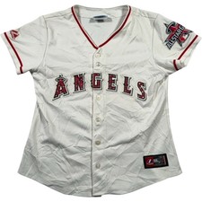 Majestic Los Angeles Angels MLB Trikot Damen Medium 2010 All Star wei&szlig; Shirt