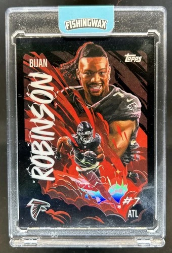 2025 Topps Chrome Bijan Robinson Base (RAW)