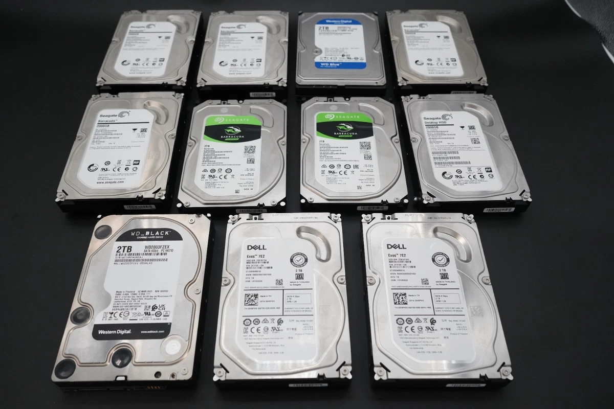 3.5 in Form Factor Internal Hard Disk Drives 2TB Storage Capacity