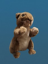 Vintage Steiff "Cosy Nagy" Plush Beaver, Approximately 8.5" Tall Sitting