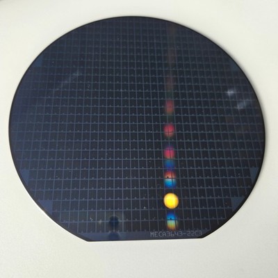 6'' Dekorative Silikon Wafer - Spiegeloptik | Halbleiter Kollektor Display